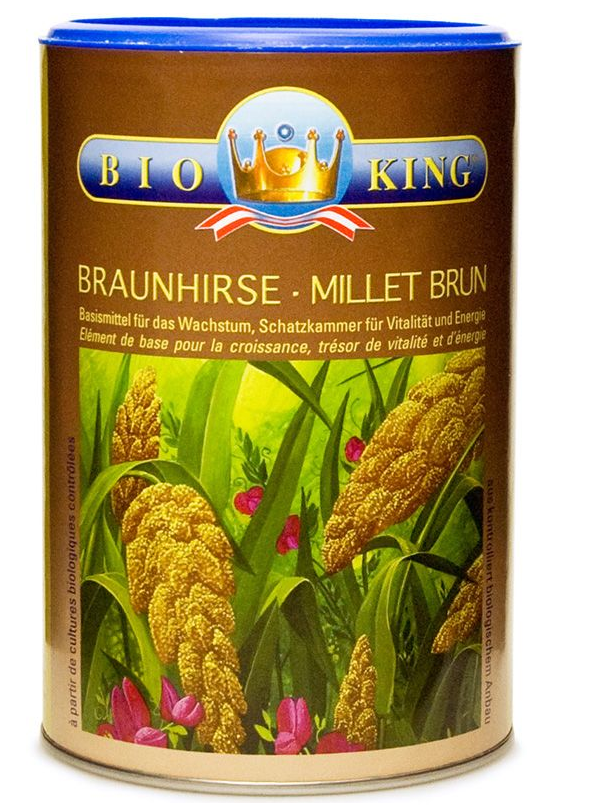 BioKing Braunhirsevollwertpulver (500g)