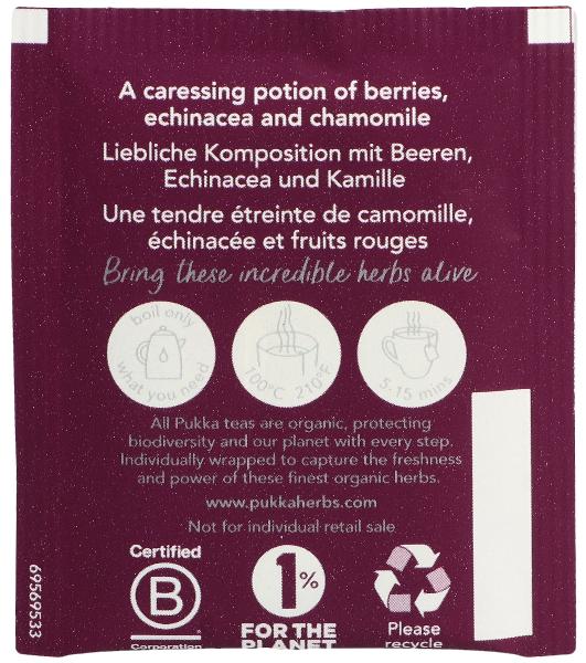 Pukka Nuit Enchantée Elderberry Tea Organic (20 bags)