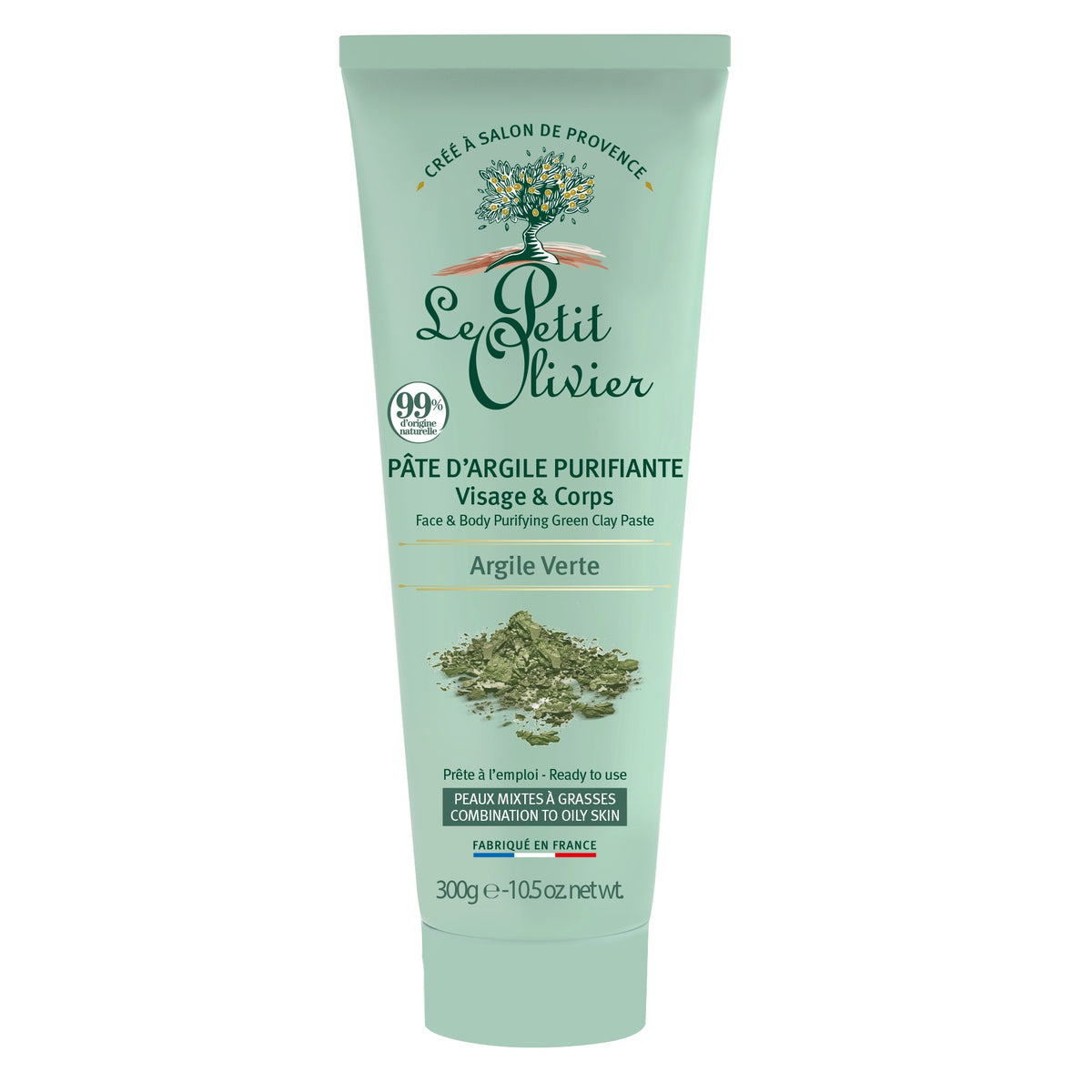 Le Petit Olivier Purifying Clay Paste Face & Body (300g)