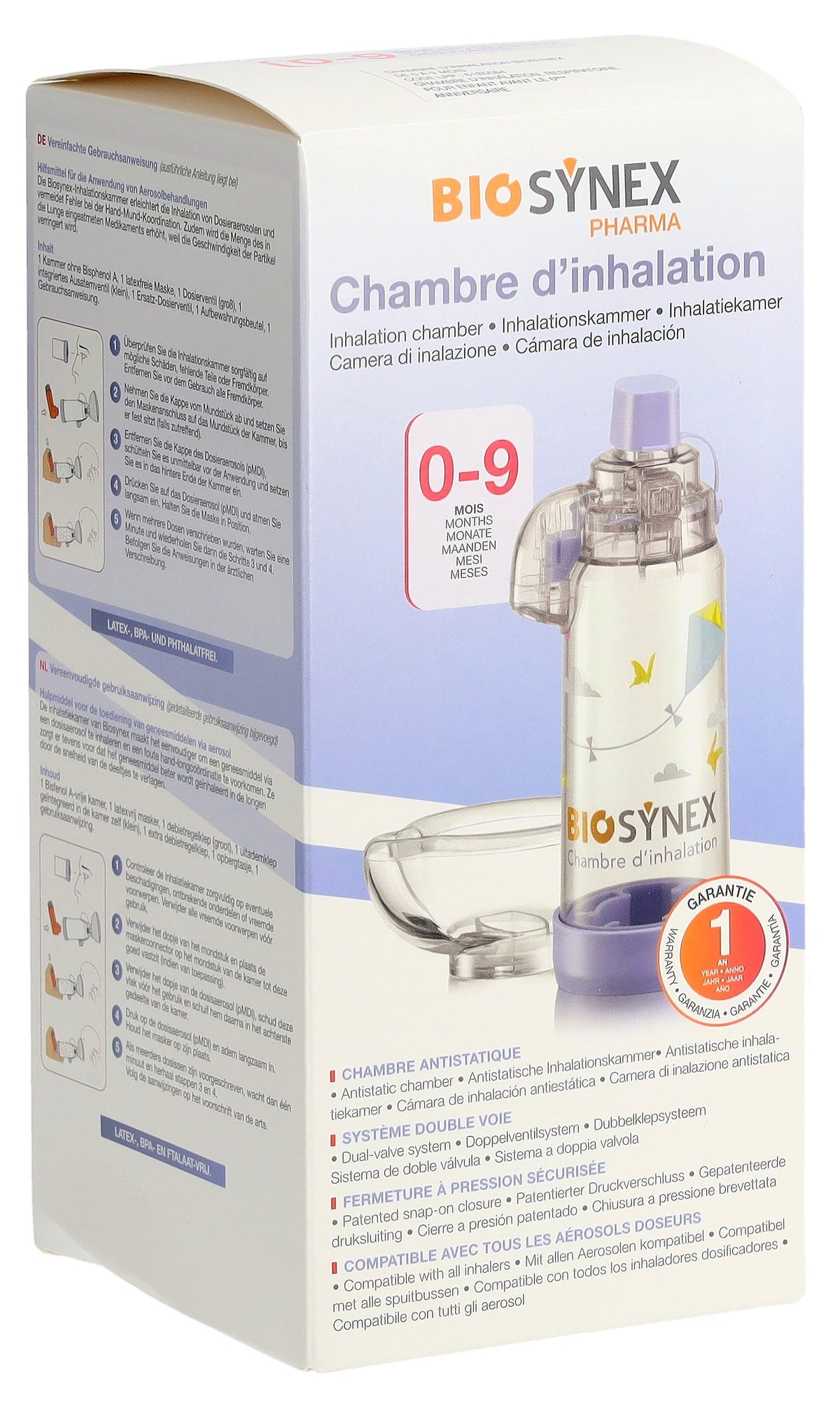 BIOSYNEX Inhalationshilfe 0-9 Monate (1 Stk)