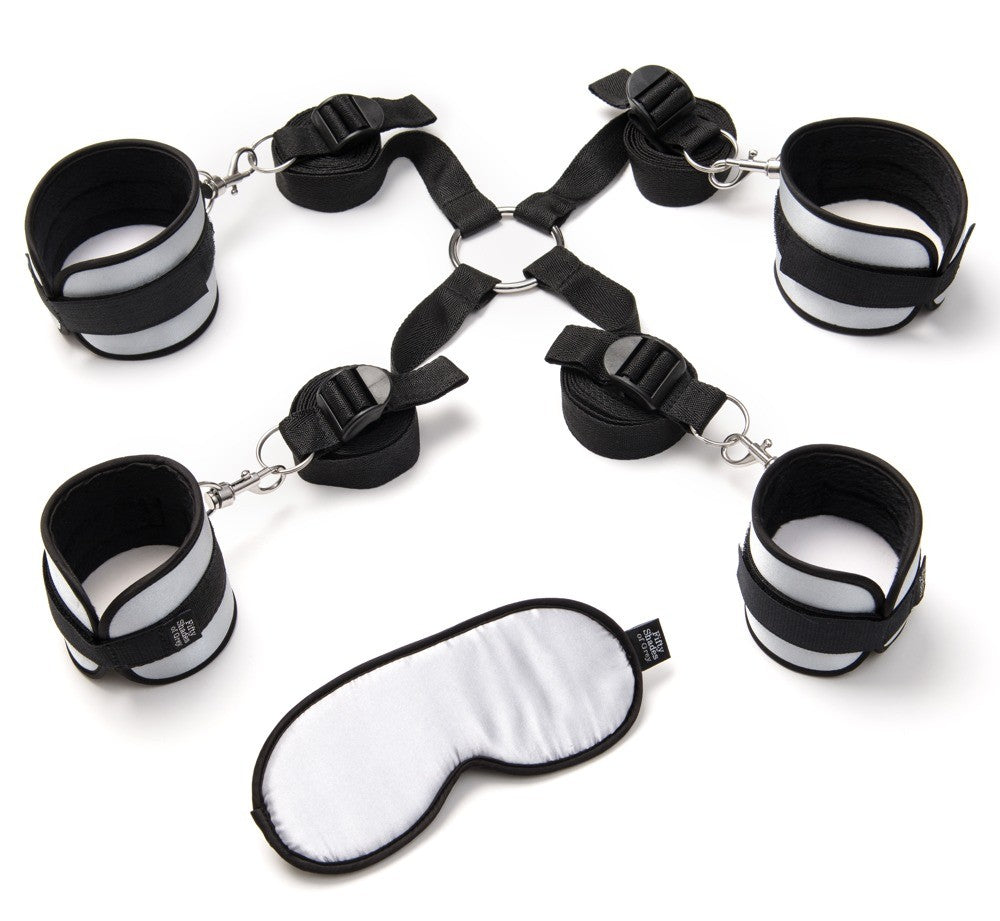 Fifty Shades of Grey Hard Limits Bett-Fesselkit (1 Stk)