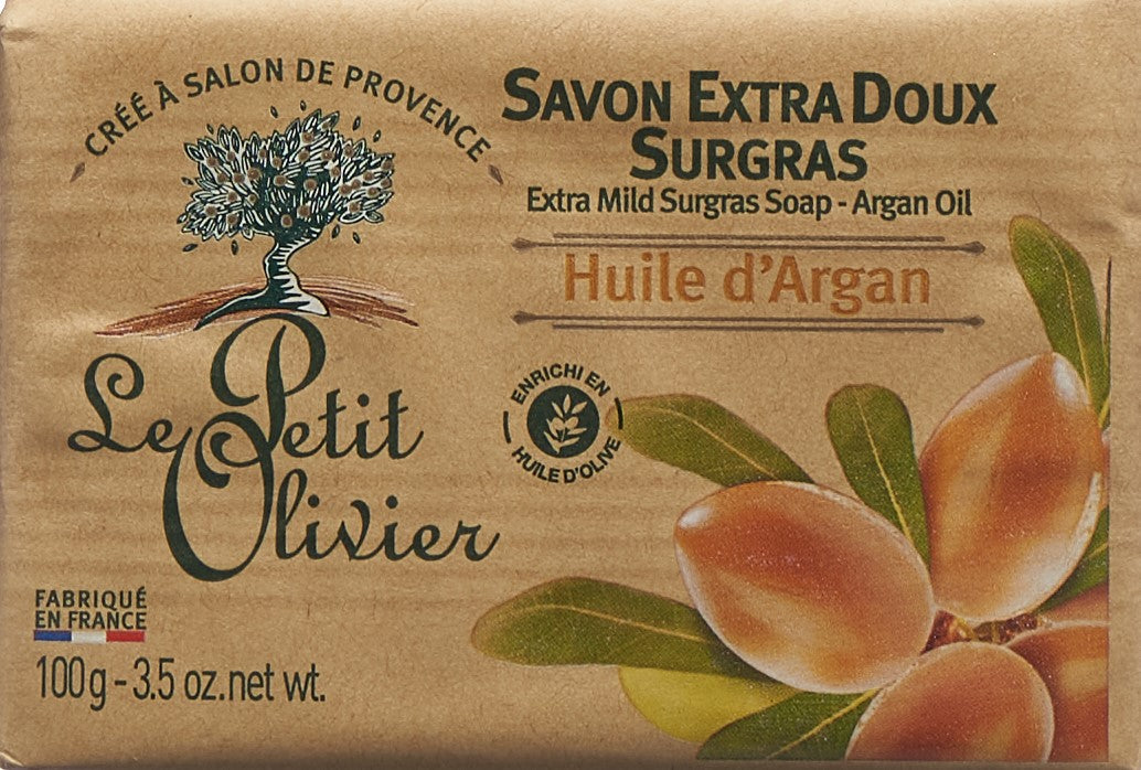 Le Petit Olivier Extra Milde Rückfettende Seife Arganöl (100g)