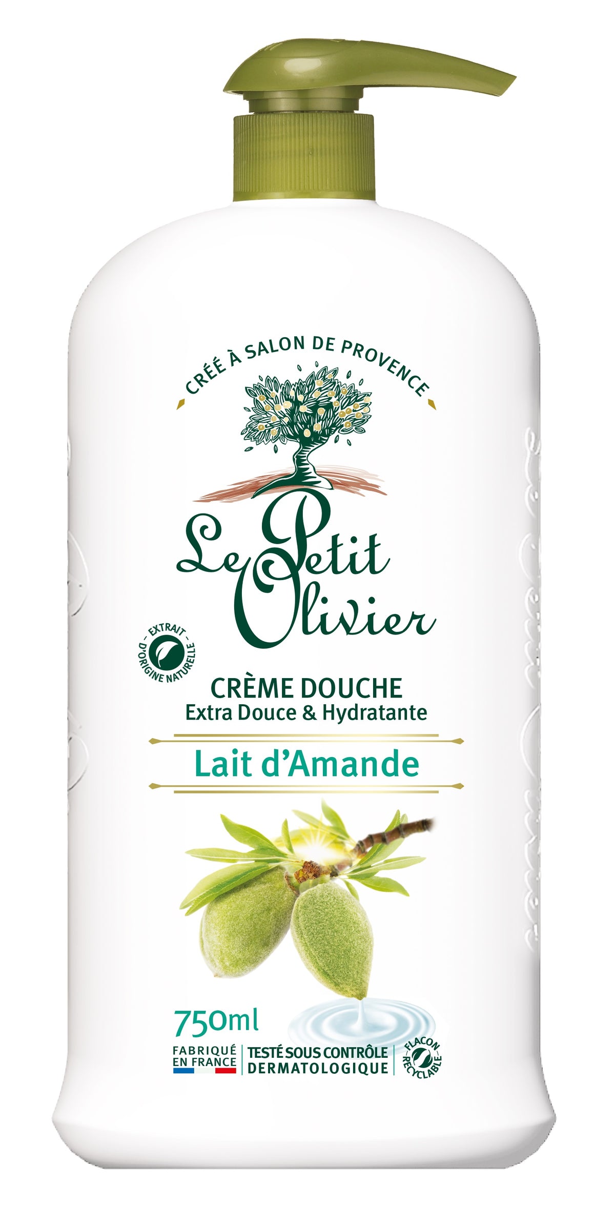 Le Petit Olivier Shower Cream Almond Milk (750ml)