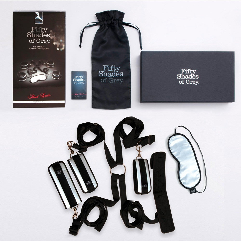 Fifty Shades of Grey Hard Limits Bett-Fesselkit (1 Stk)