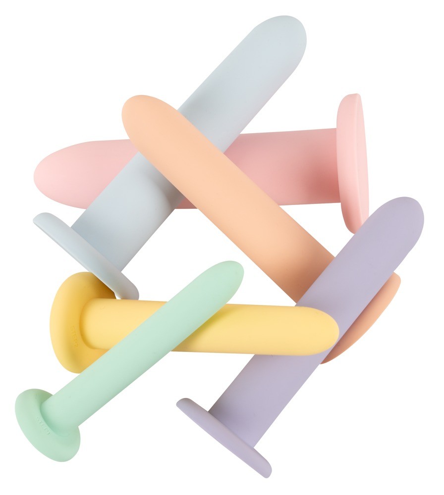 You2Toys 6-teiliges Dildo-Set in Pastellfarben (1 Stk)