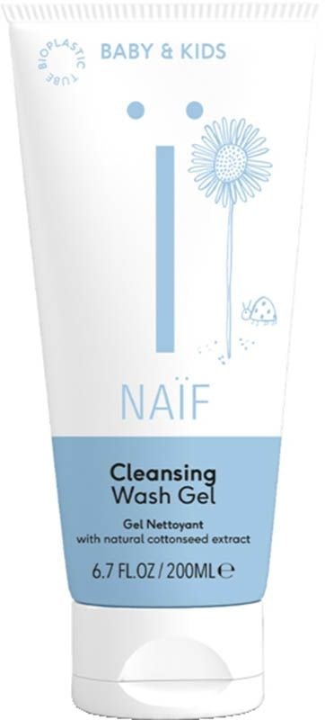 Naïf Baby & Kids Cleansing Wash Gel (200ml)