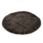 Petrebels Blanket Fur Cover Oval braun, Durchmesser 88cm (1 Stk)