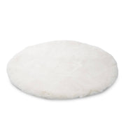 Petrebels Blanket Fur Cover Oval beige, Durchmesser 88cm (1 Stk)