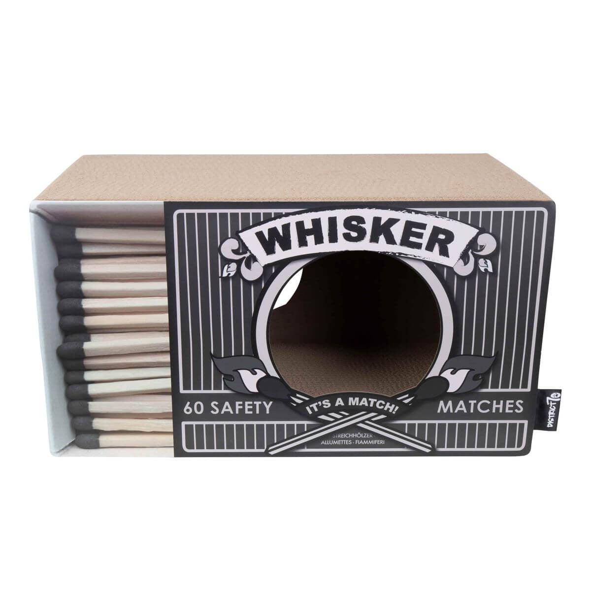 District70 Whisker Katzenhöhle schwarz, 55x30x30cm (1 Stk)