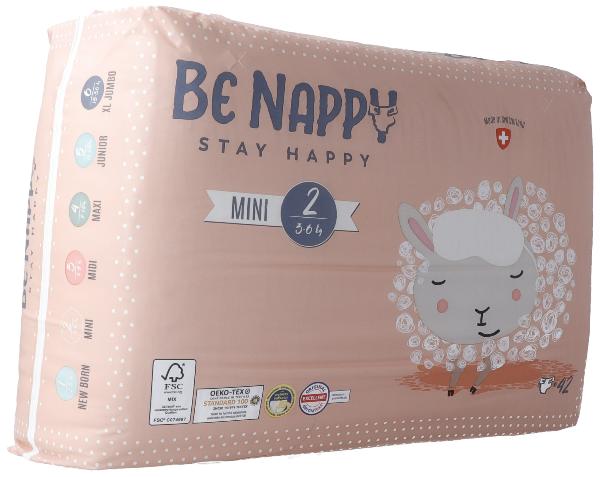 BE NAPPY Nappies Size 2 Mini 3-6kg (42 pcs)