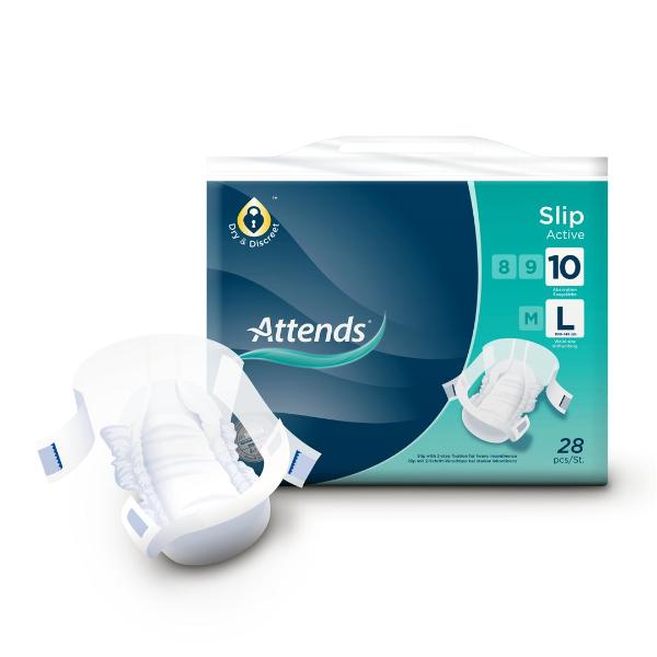 Attends Slip 10 Active Large (28 Stk)