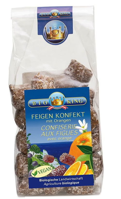 BioKing Feigen Konfekt mit Orangen (200g)