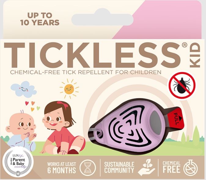 Tickless Baby & Kid Zeckensschutz rosa (1 Stk)