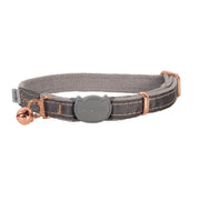 rogz Urbancat Safety Katzenhalsband grau, Halsumfang 20-31cm (1 Stk)