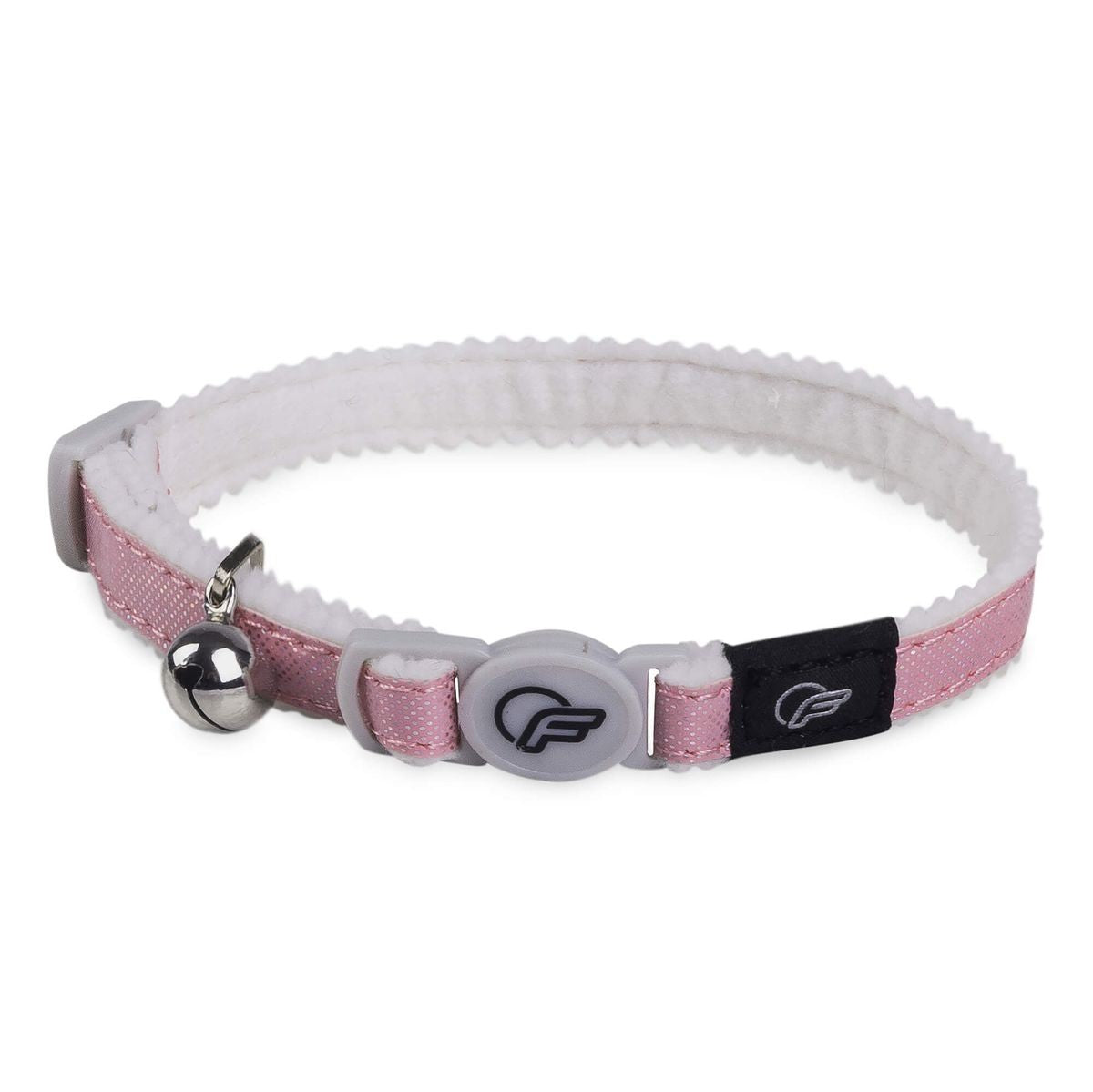 Freezack Katzenhalsband Glitter Weave rosa, Halsumfang 20-30cm (1 Stk)