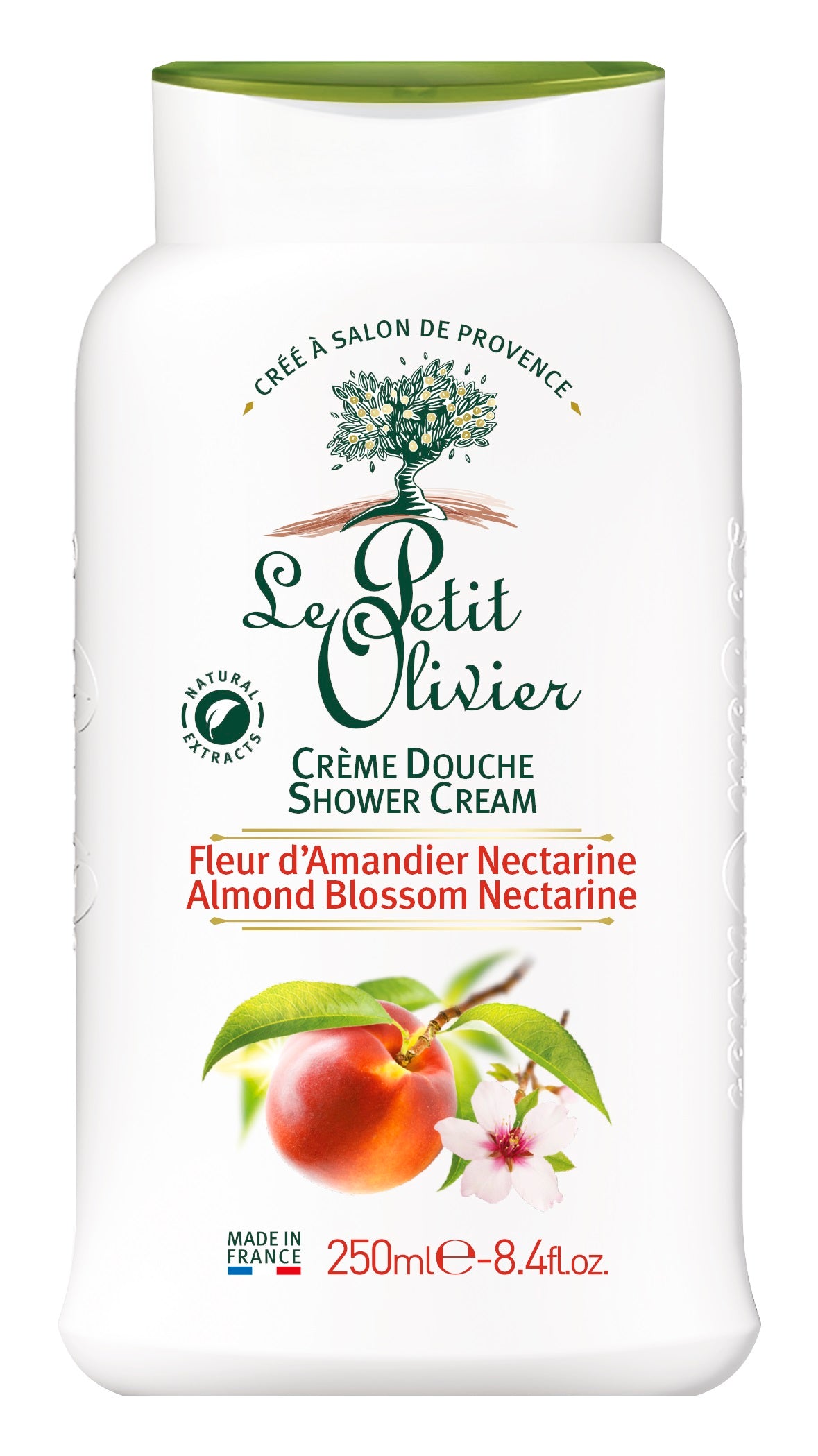 Le Petit Olivier Crème Douche Fleur d'Amandier Nectarine (250ml)