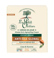 Le Petit Olivier Crème de Jour Anti-Âge Argan (50ml)