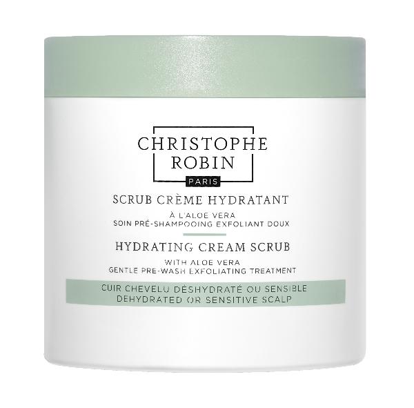 CHRISTOPHE ROBIN Scrub crème hydratant à l'aloe vera (250ml)
