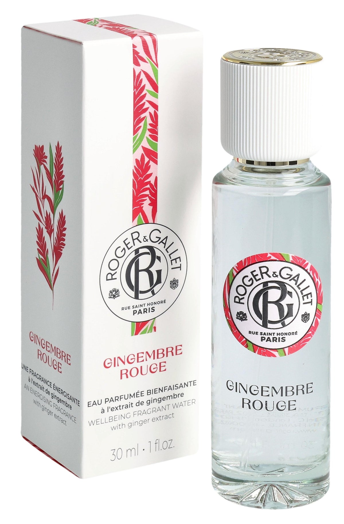 ROGER & GALLET Gingembre Rouge Eau Parfumée (30ml)