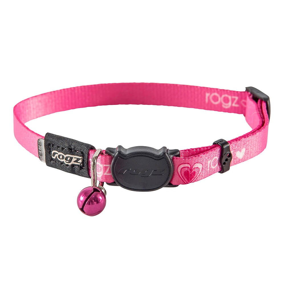rogz Kiddycat Katzenhalsband pink, Halsumfang 16.5-23cm (1 Stk)