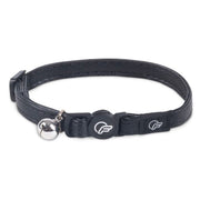 Freezack Katzenhalsband Leather schwarz, Halsumfang 20-31cm (1 Stk)