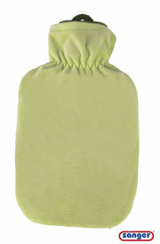 Sänger Wärmflasche Flauschbezug, 2l, grün pastell (1 Stk)