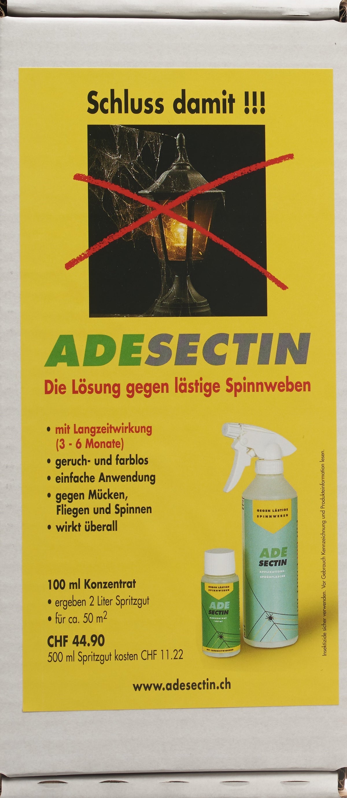 ADESECTIN Konzentrat + Vapo leer (100ml)