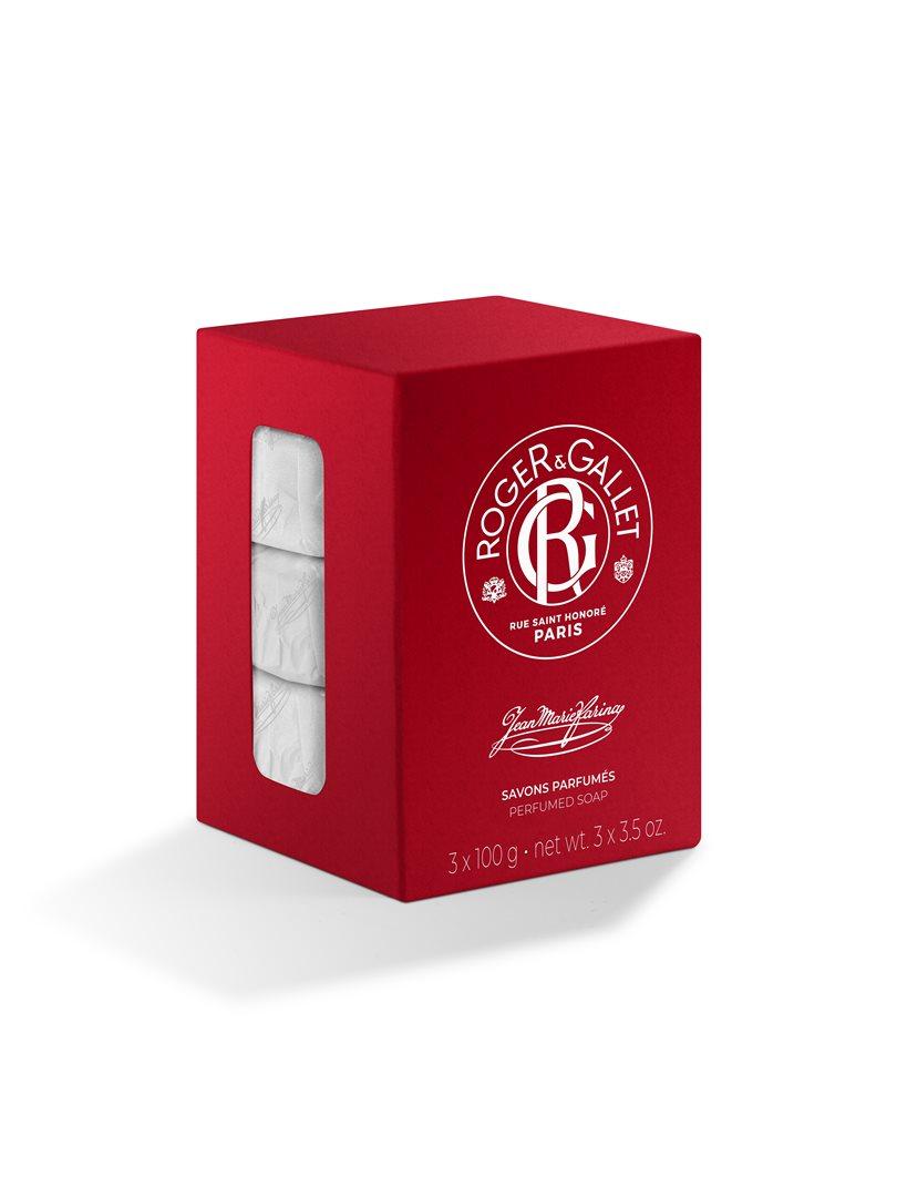 ROGER & GALLET Jean Marie Farina Seifen 3er-Box (3 x 100g)