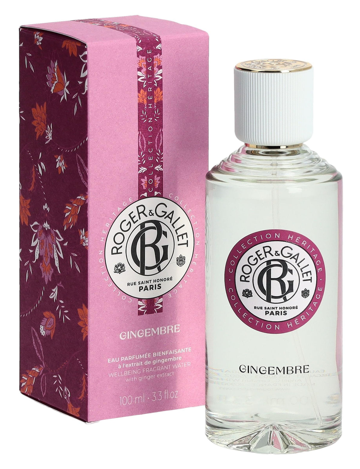 ROGER & GALLET Ginger Eau de Cologne Spray (100ml)