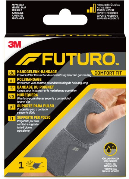 3M FUTURO Comfort Fit Handgelenkbandage anpassbar (1 Stk)