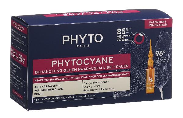 PHYTO Phytocyane Ampoules Reactional Hair Loss Women DE/IT (12x5ml)