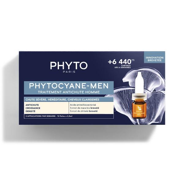 PHYTO Phytocyane Ampoules Progressive Hair Loss Men FR (12x3.5ml)
