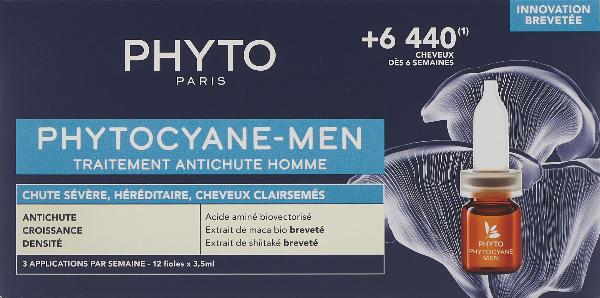 PHYTO Phytocyane Ampoules Progressive Hair Loss Men FR (12x3.5ml)