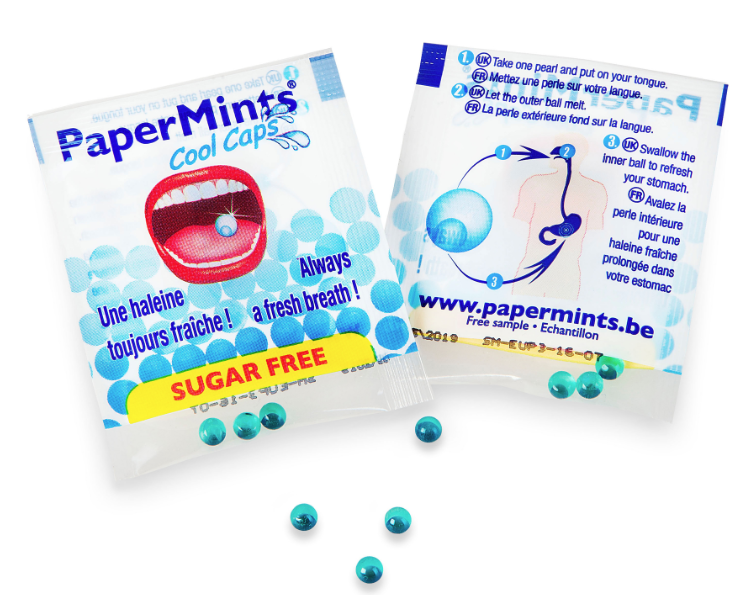 Papermints Cool Kapseln Mint Display (14 Stk)
