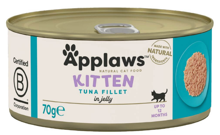 Applaws Nassfutter für Kitten mit Thunfisch (70g)