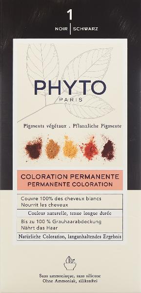 PHYTO Phytocolor Hair Colour Kit 1 Black (112ml)