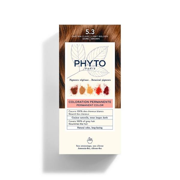 PHYTO Phytocolor Kit colorazione 5.3 Castano Chiaro Dorato (112ml)