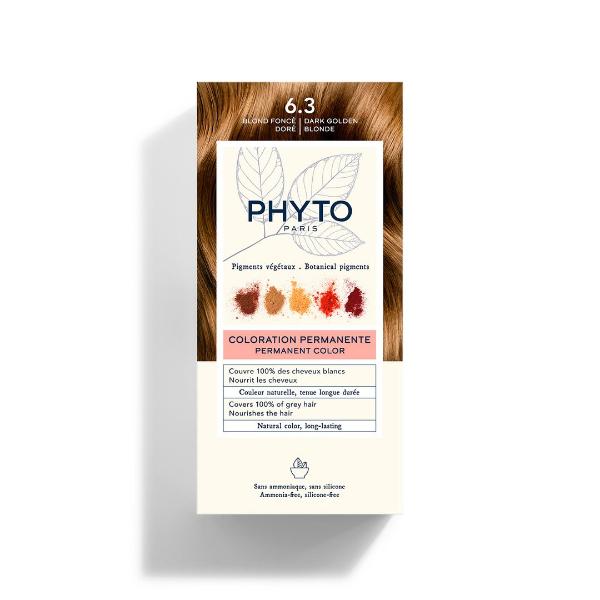 PHYTO Phytocolor Kit de coloration 6.3 Blond Foncé Doré (112ml)