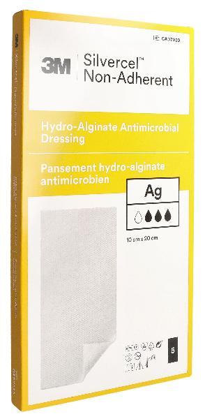 SILVERCEL NON ADHERENT Medicazione 10x20cm (5 pz)