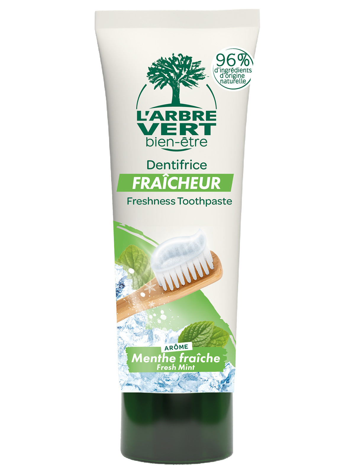 L'ARBRE VERT Zahnpasta erfrischend (75ml)