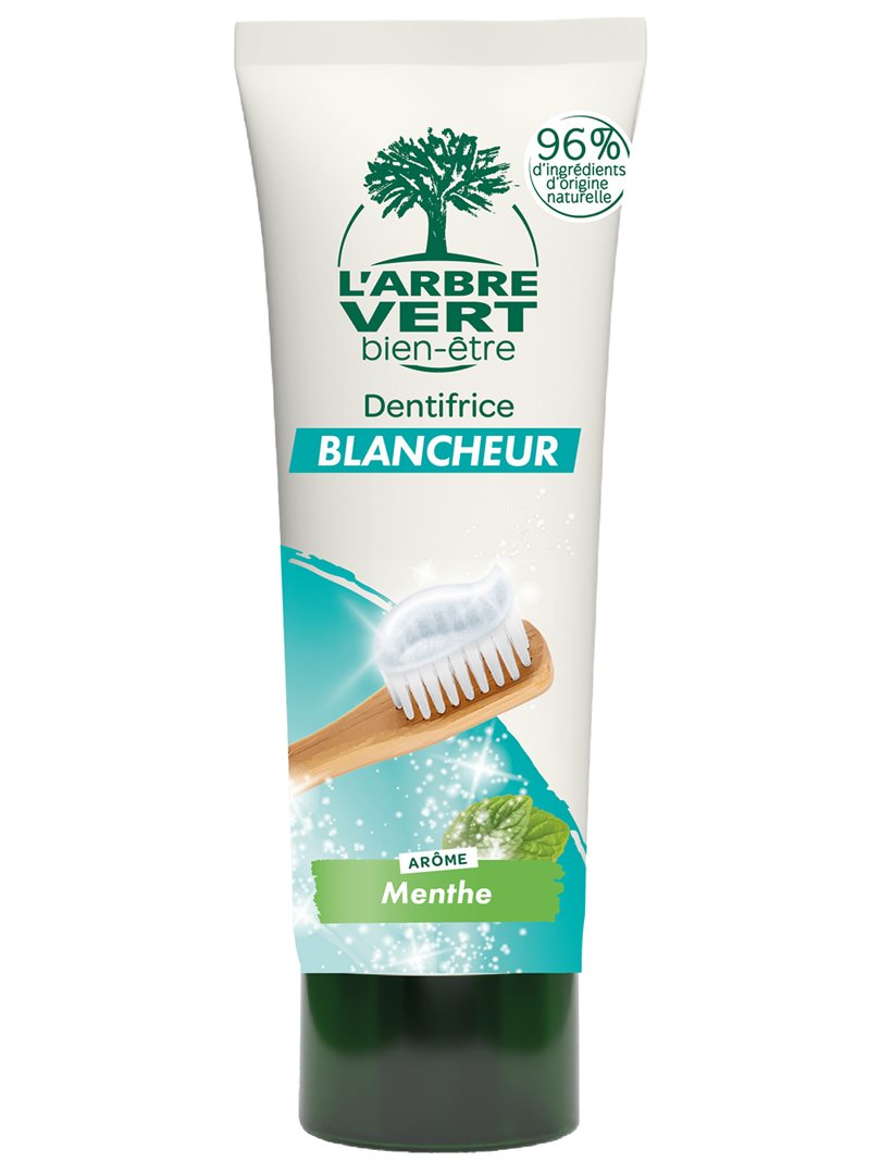 L'ARBRE VERT Zahnpasta Sanftes Weiss (75ml)