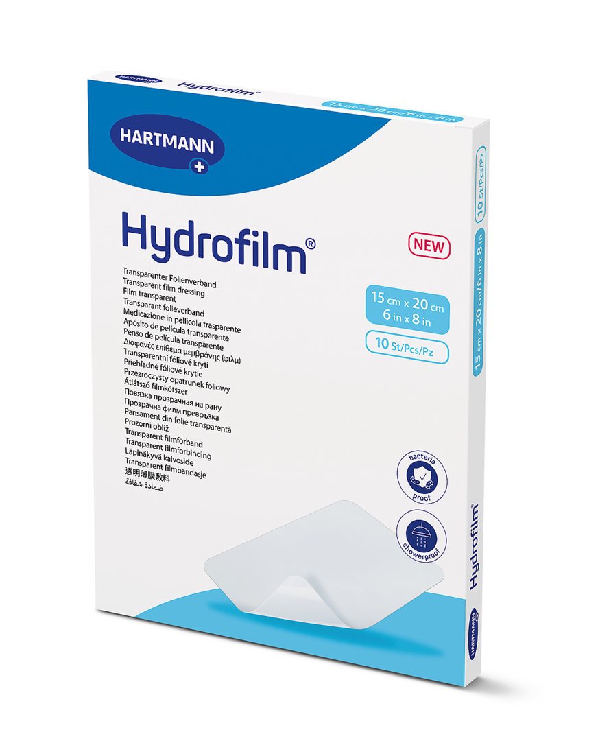 Hydrofilm Transparentverband 15 x 20cm steril (10 Stk)