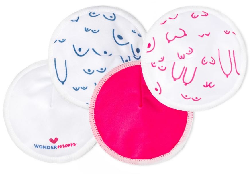 Wondermom Waschbare Stilleinlagen aus Bambus (8 Stk)
