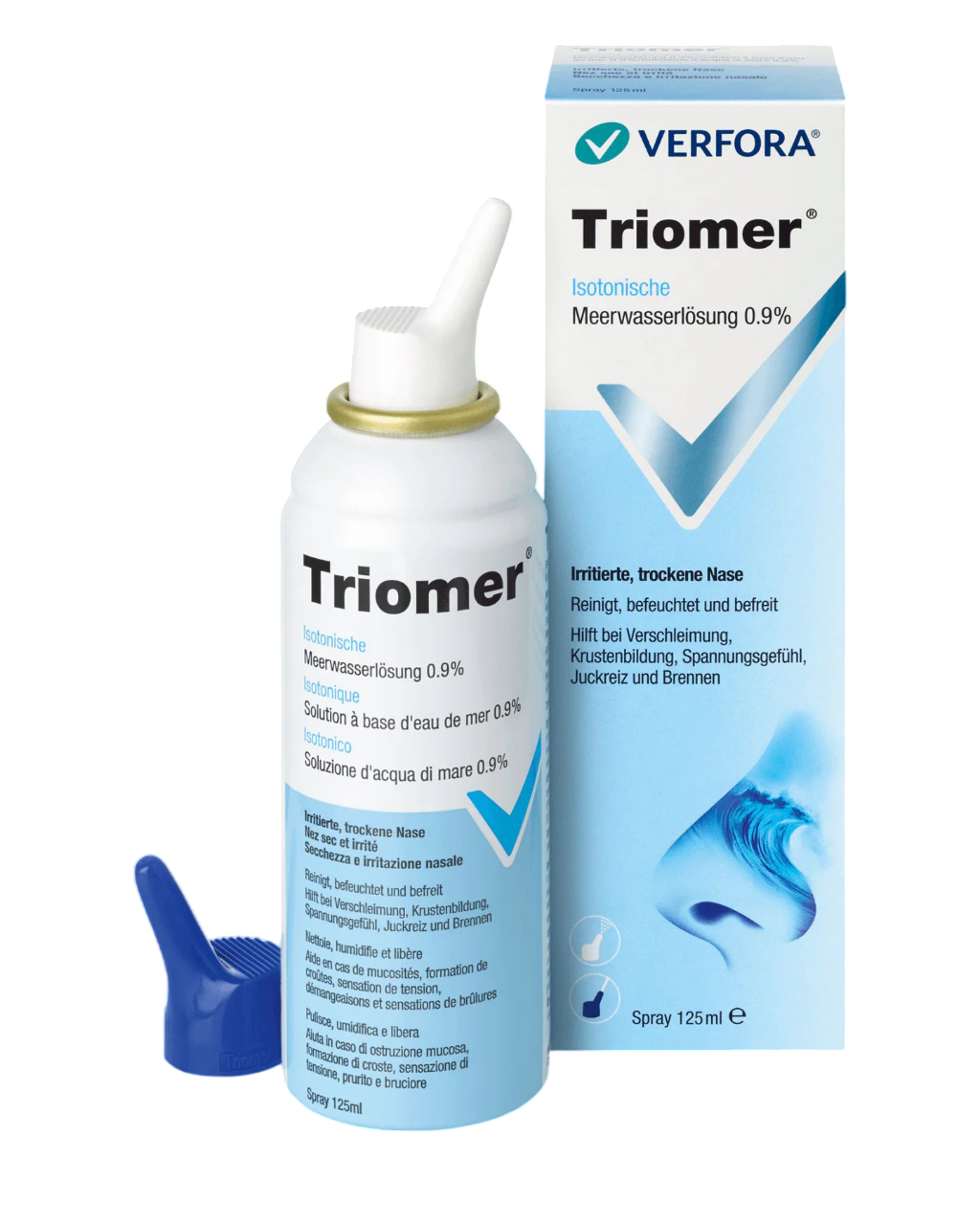 VERFORA Triomer Nasenspülung (200ml)