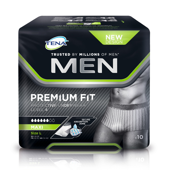 Tena Men Premium Fit Underwear Level 4 L (10 Stk)