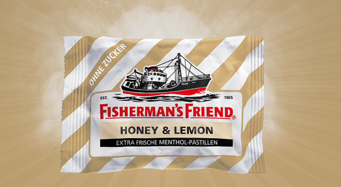 Fisherman's friend Honey & Lemon ohne Zucker (25g)