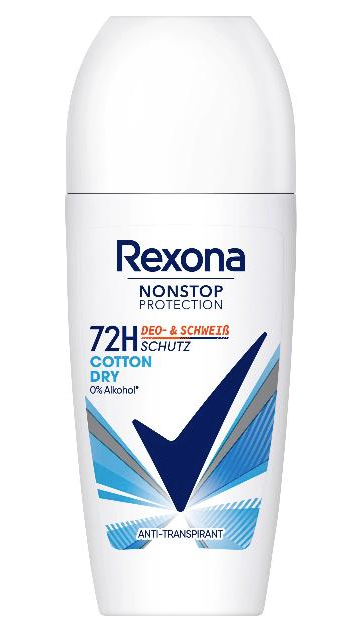 Rexona Nonstop Protection Deo Roll-On Cotton Dry (50ml)
