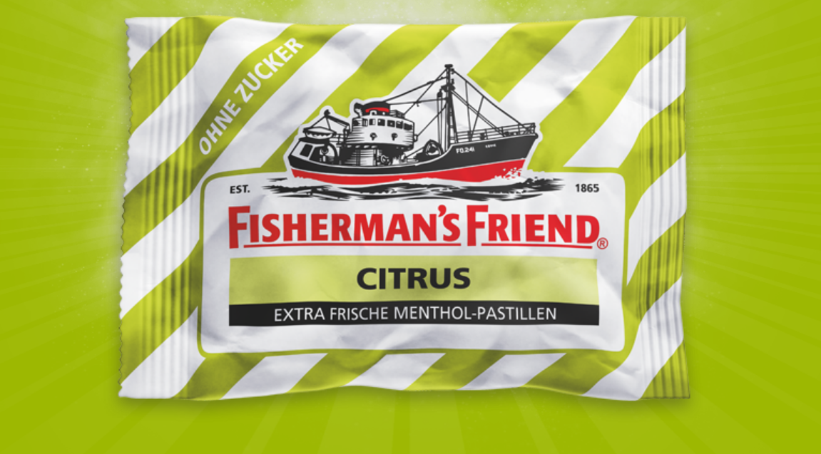 Fisherman's friend Citrus ohne Zucker (25g)