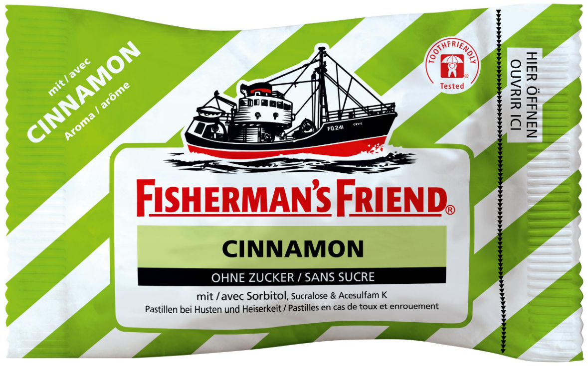 Fisherman's friend Cinnamon ohne Zucker (25g)