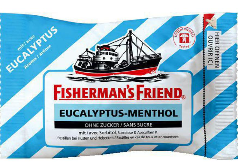 Fisherman's friend Eucalyptus-Menthol ohne Zucker (25g)